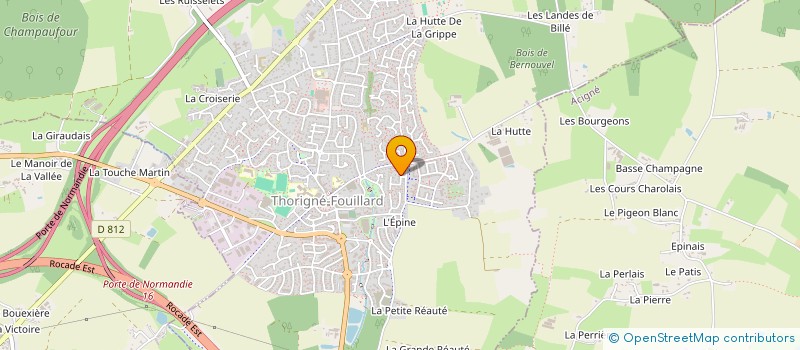 localisation de l'entreprise FERRYMAN PROJECTS  THORIGNE-FOUILLARD