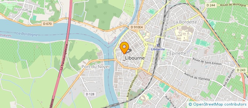 localisation de l'entreprise FERRYTALE à LIBOURNE