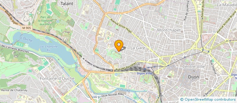 localisation de l'entreprise FERS DE CHARRUE  DIJON