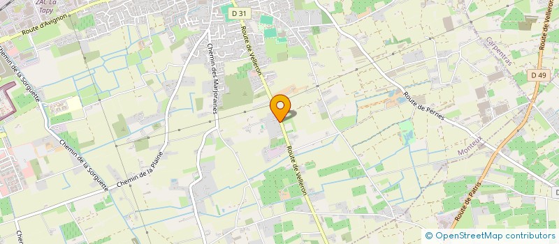 localisation de l'entreprise FERT PAUL ET PIERRE  MONTEUX