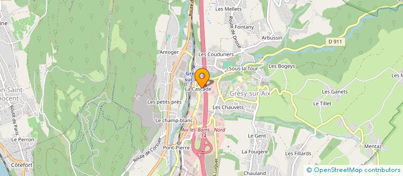 localisation de l'entreprise FERT SA LES MOULINS D'AIX-LES-BAINS à AIX-LES-BAINS