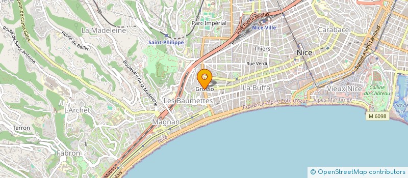 localisation de l'entreprise FERTADI CONSTRUCTION à NICE