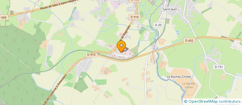 localisation de l'entreprise FERTE MACE FITNESS à LA FERTE MACE