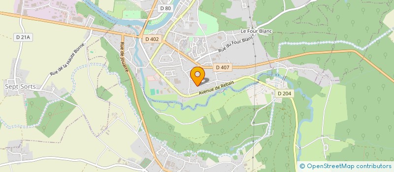 localisation de l'entreprise FERTE SOUS JOUARRE NATATION à LA FERTE-SOUS-JOUARRE