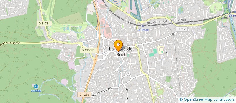 localisation de l'entreprise FERTEJ  LA TESTE-DE-BUCH