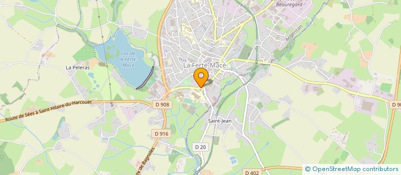 localisation de l'entreprise FERTENERGIE à LA FERTE MACE