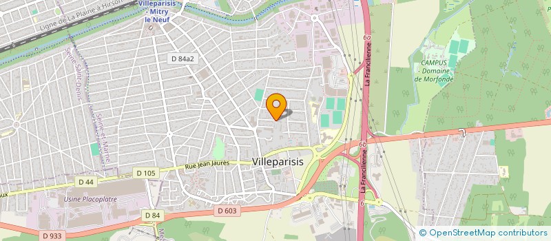 localisation de l'entreprise FERTILE PLAINE  VILLEPARISIS