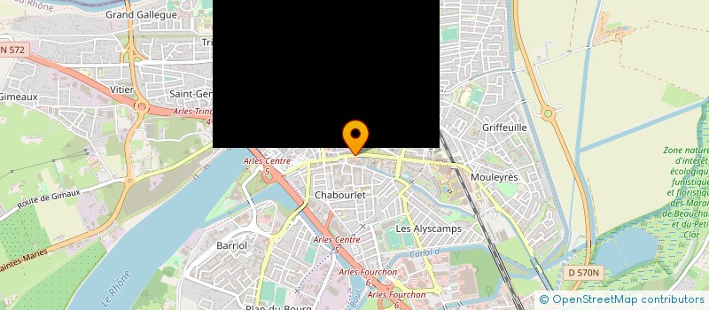 localisation de l'entreprise FERTILI CRAU à ARLES
