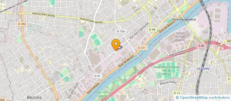 localisation de l'entreprise FERTIS à ARGENTEUIL