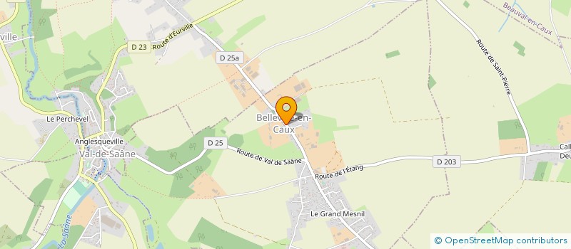 localisation de l'entreprise FERTIVERT à BELLEVILLE-EN-CAUX
