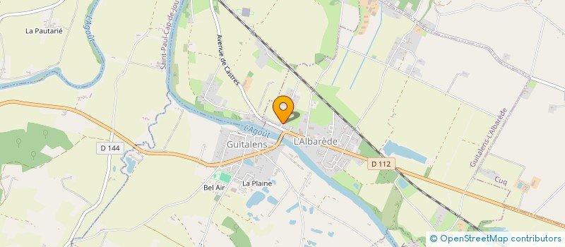 localisation de l'entreprise FERTIVIVA  GUITALENS-L'ALBAREDE