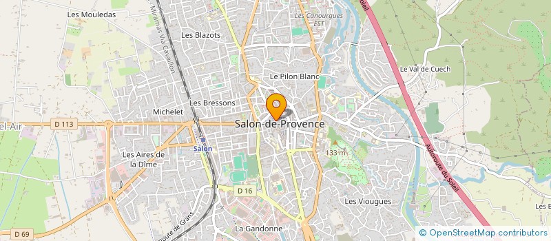 localisation de l'entreprise FERTOM  SALON-DE-PROVENCE