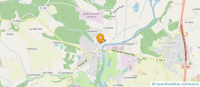 localisation de l'entreprise FERU DE BOIS à VAL D'OUST