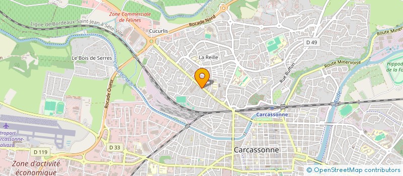 localisation de l'entreprise FERUVERDE  CARCASSONNE