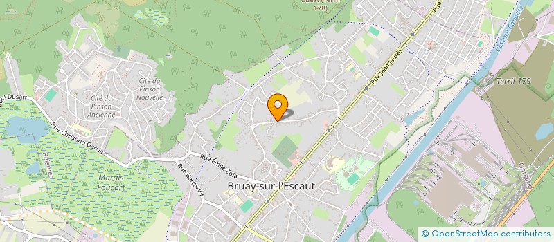 localisation de l'entreprise FERVENTS BOULISTES DE SABATIER à BRUAY-SUR-L'ESCAUT
