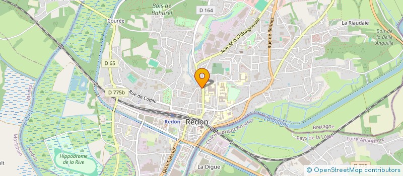 localisation de l'entreprise FERWEST à REDON