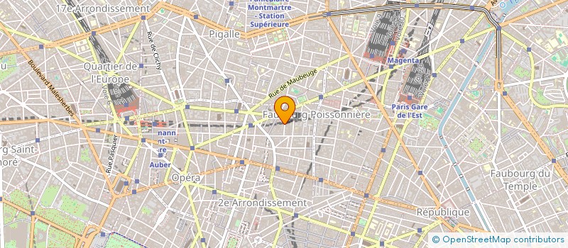 localisation de l'entreprise FERYAL à PARIS