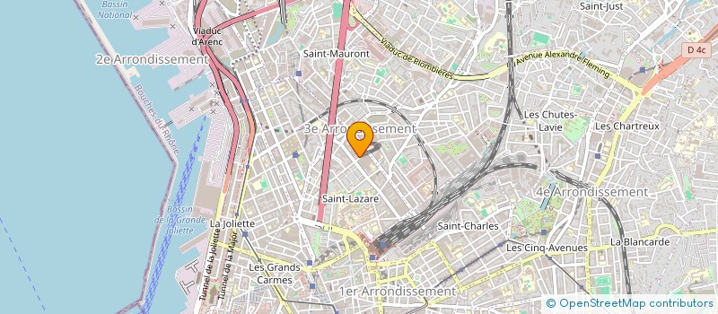 localisation de l'entreprise FERYAL à MARSEILLE