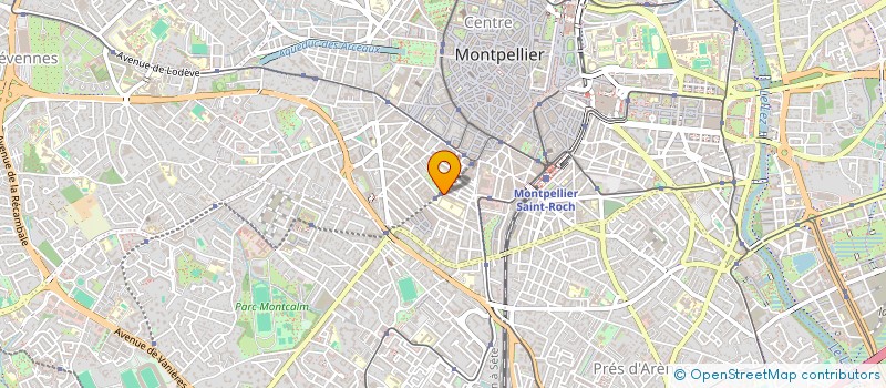 localisation de l'entreprise FES FOOD  MONTPELLIER