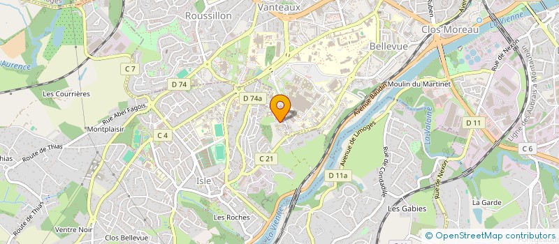 localisation de l'entreprise FESET  ISLE