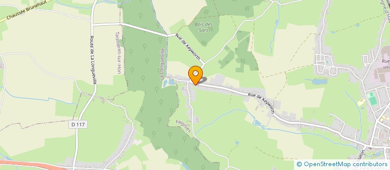 localisation de l'entreprise FESINI  FEIGNIES