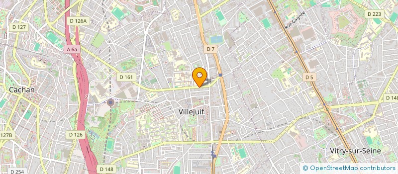 localisation de l'entreprise FESSELIER LAURENT ET ZHANG LITING  VILLEJUIF