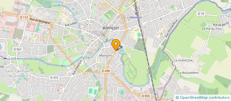 localisation de l'entreprise FESSG à ALENCON