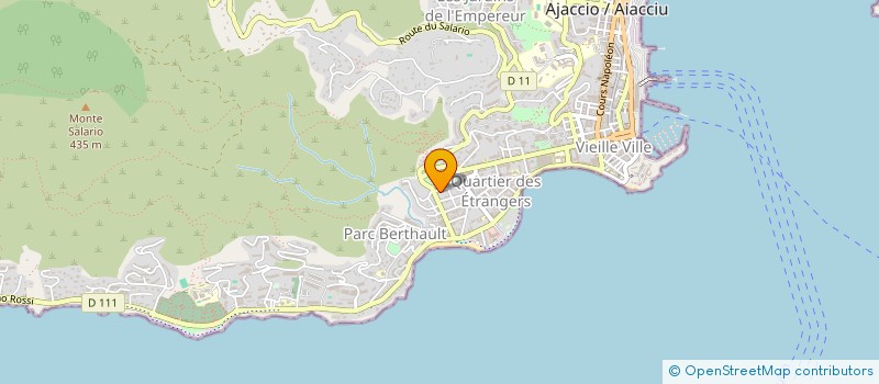localisation de l'entreprise FEST'ICE EVENT à AJACCIO