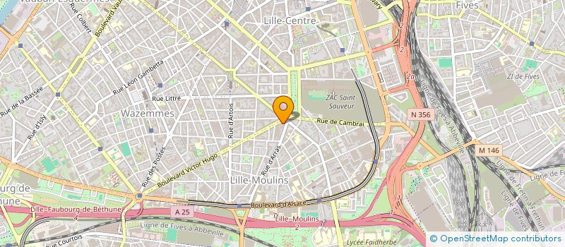 localisation de l'entreprise FEST'LILLE  LILLE