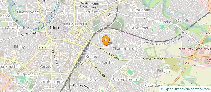 localisation de l'entreprise FEST N ZIC  NIORT