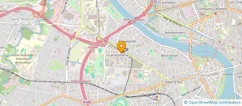 localisation de l'entreprise FESTA à TOULOUSE