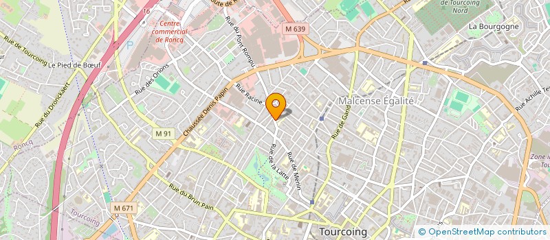 localisation de l'entreprise FESTA BATI CONCEPT  TOURCOING