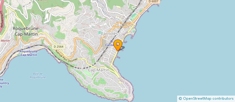 localisation de l'entreprise FESTA REAL ESTATE INVESTMENTS à ROQUEBRUNE-CAP-MARTIN