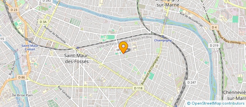 localisation de l'entreprise FESTATE à SAINT-MAUR-DES-FOSSES