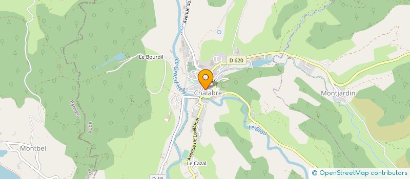 localisation de l'entreprise FESTEJAIRES DEL CAZAL  CHALABRE