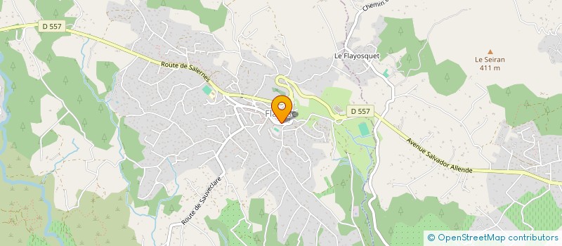 localisation de l'entreprise FESTENAU DU DRAGON à FLAYOSC