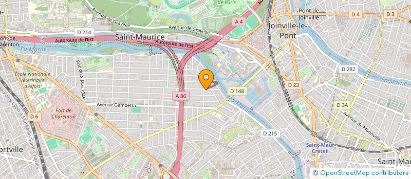 localisation de l'entreprise FESTEVENT à MAISONS-ALFORT