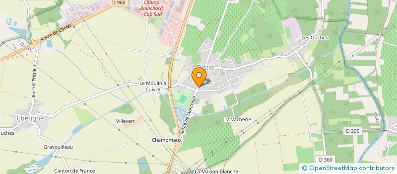 localisation de l'entreprise FESTI  BELLEVIGNE-LES-CHATEAUX