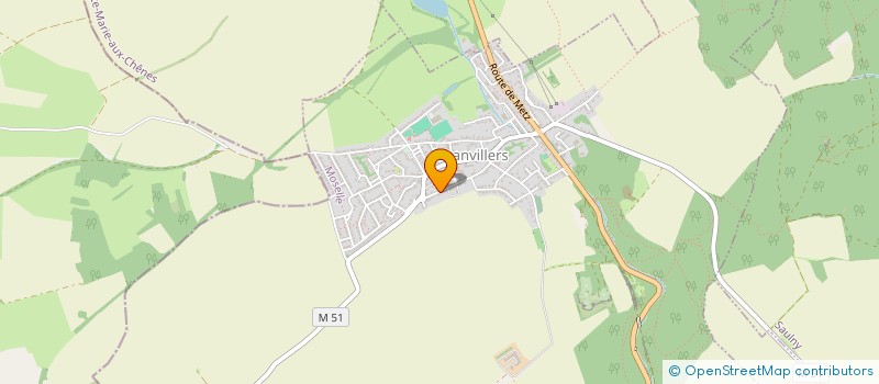 localisation de l'entreprise FESTI AMANVILLERS  AMANVILLERS