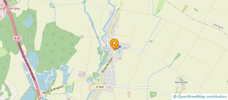 localisation de l'entreprise FESTI'BEIRE  BEIRE-LE-CHATEL