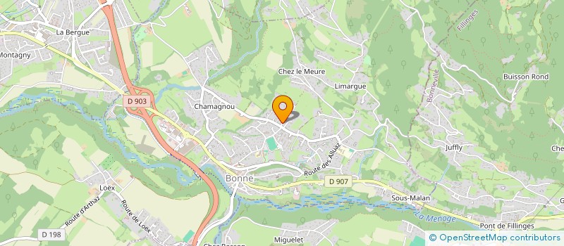 localisation de l'entreprise FESTI'BONNE  BONNE