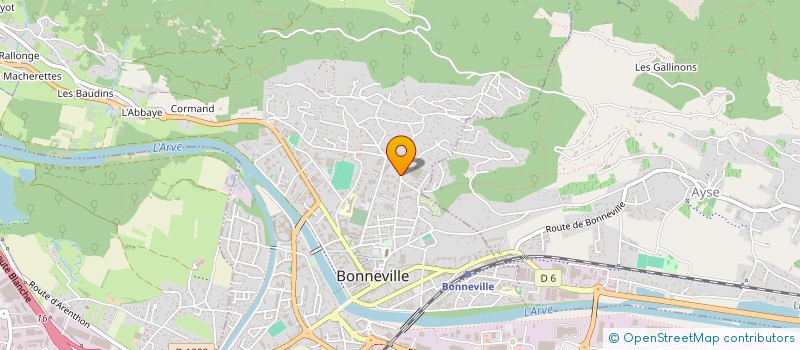 localisation de l'entreprise FESTI'BONNEVILLE, COMITE DES FETES DE BONNEVILLE à BONNEVILLE