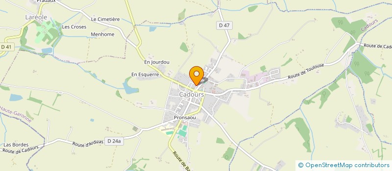 localisation de l'entreprise FESTI'CAUBIAC COMITE DES FETES DE CAUBIAC  CAUBIAC