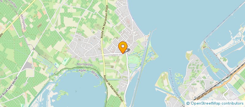 localisation de l'entreprise FESTI CMAM à MARSEILLAN
