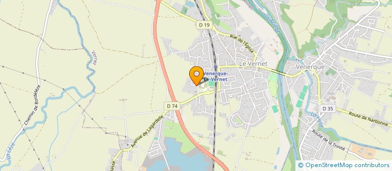 localisation de l'entreprise FESTI DROLLE  VERNET