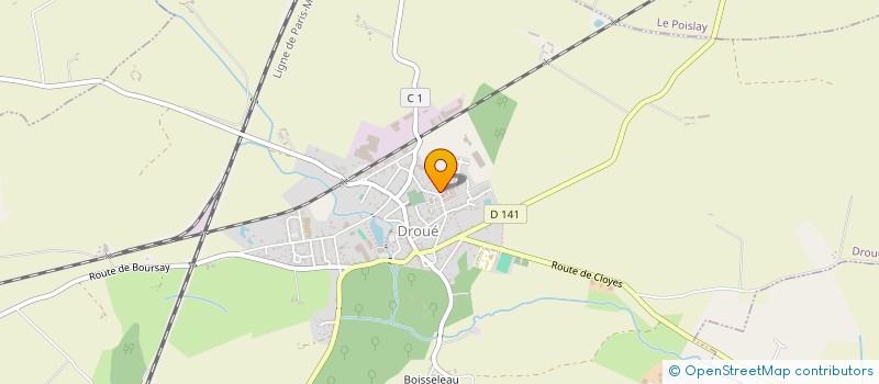 localisation de l'entreprise FESTI'DROUE  DROUE