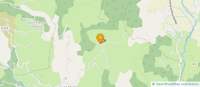 localisation de l'entreprise FESTI E CHANGE  SAINT-MARTIN-SUR-LAVEZON