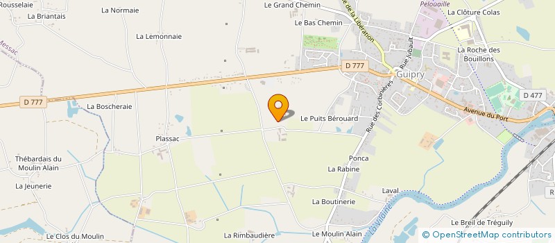 localisation de l'entreprise FESTI EVENT à ANGERS