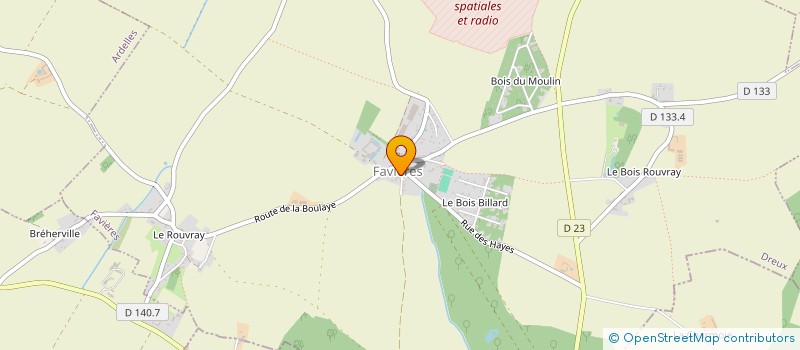 localisation de l'entreprise FESTI FAVIERES à FAVIERES