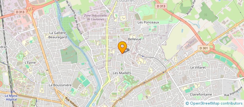 localisation de l'entreprise FESTI FAYA  LE MANS